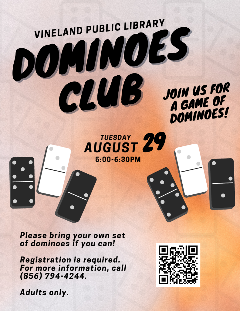 Dominoes Club (8.5 × 11 in)