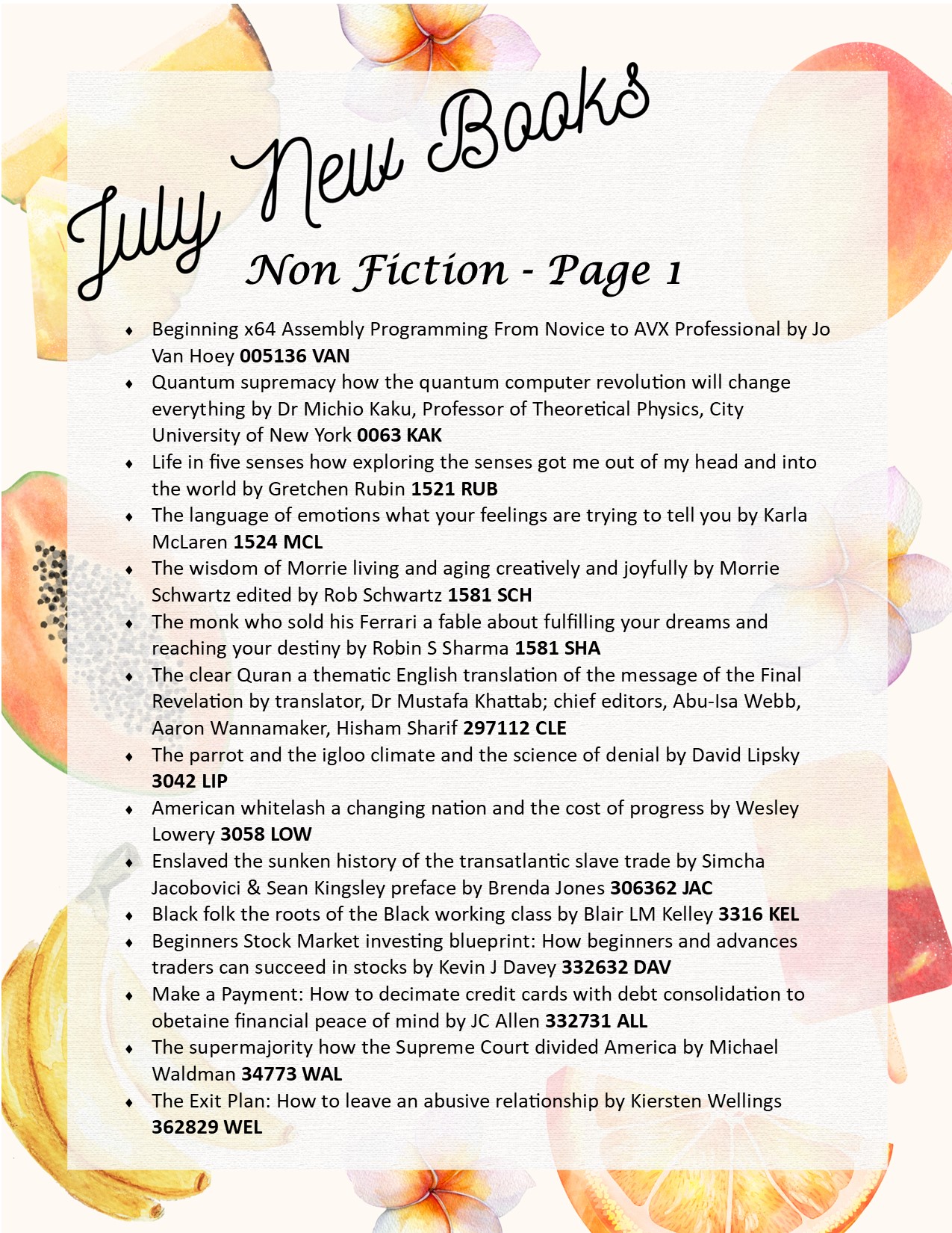 July New Non Fiction PG 1