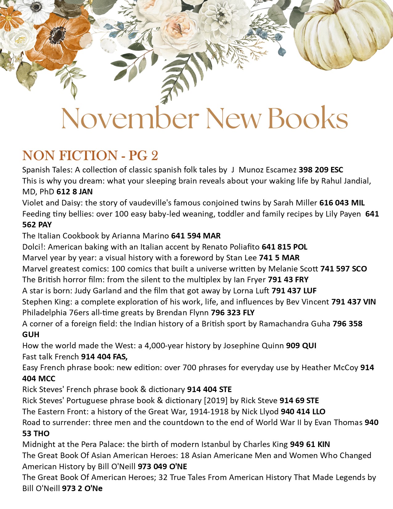 November New Books pg 2