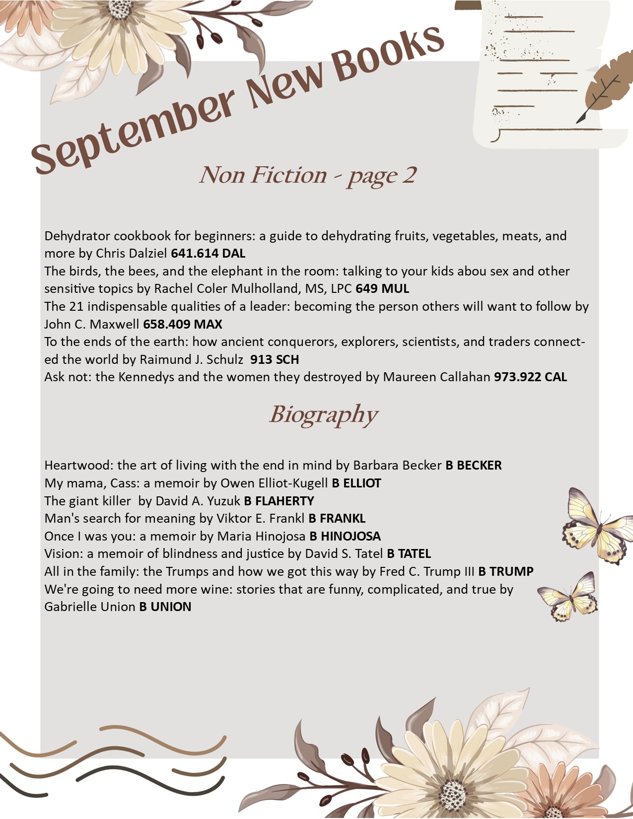 September New Books - pg 2