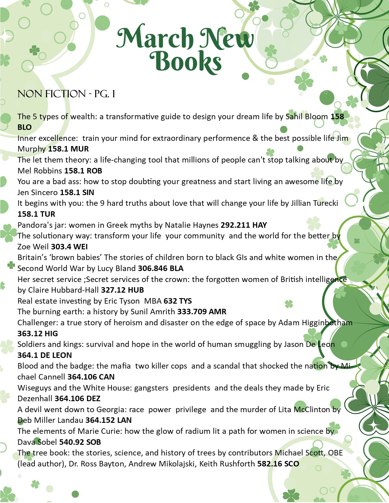 March New Books pg 1