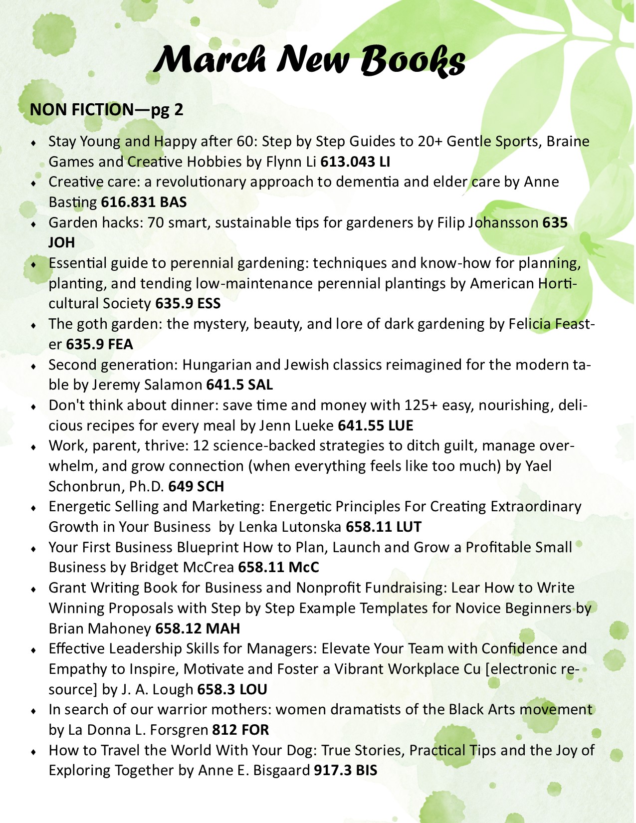 March New Books pg 2