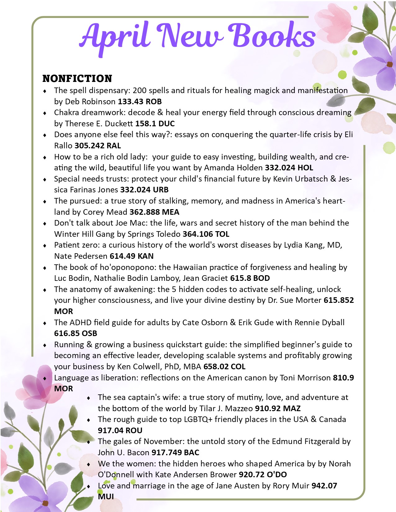 April New Books pg 1