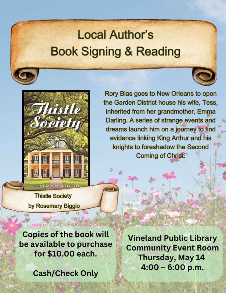 Author Signing May 14 2026 CF (Real Estate Flyer)